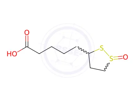 Chemical structure of Thioctic Acid Impurity 123