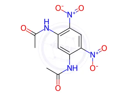 Chemical structure of N,N’-(4,6-Diamino-1,3-phenylene)diacetamide
