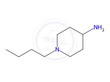 Chemical structure of 4-Amino-1-butylpiperidine Dihydrochloride