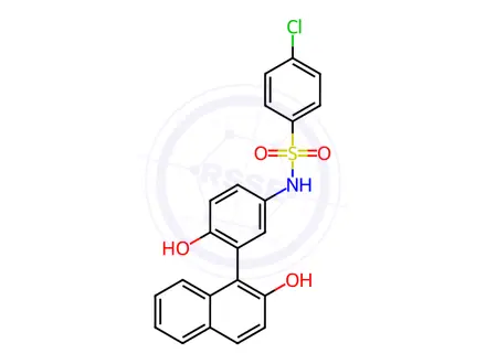 Chemical structure of TTI 101 Impurity 221