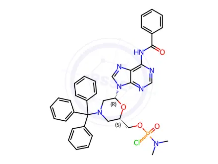 Chemical structure of Phosphoramidites Impurity 87