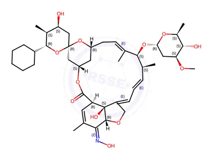 Chemical structure of Selamectin EP Impuity A