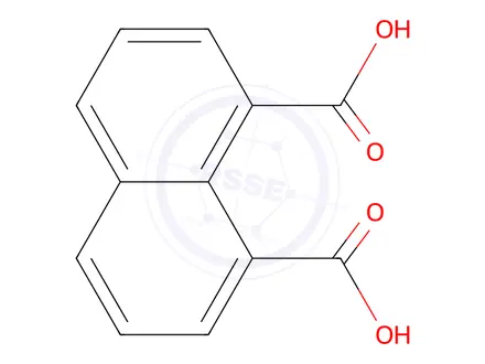 Chemical structure of 1,8-Naphthalenedicarboxylic acid, 97%