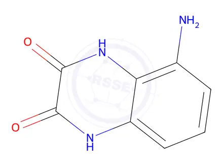 Chemical structure of 5-Amino-1,4-dihydroquinoxaline-2,3-dione