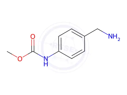 Chemical structure of Methyl n-[4-(aminomethyl)phenyl]carbamate