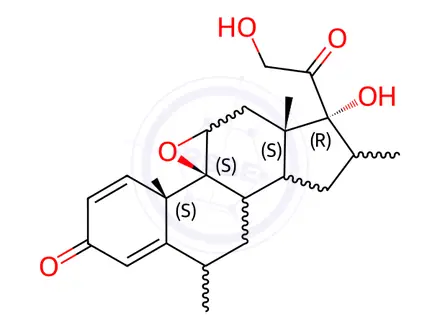 Chemical structure of Mometasone Furoate Impurity 109