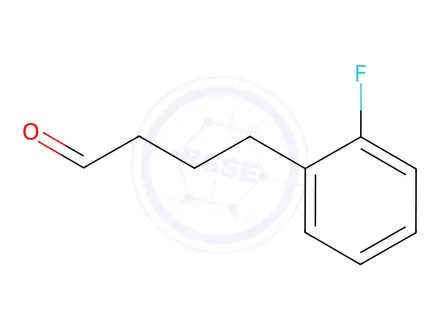 Chemical structure of 4-(2-Fluorophenyl)butanal