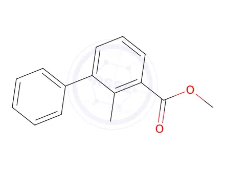 Chemical structure of 2-Methyl-3-phenylbenzoic Acid Methyl Ester