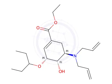 Chemical structure of Oseltamivir Impurity 290
