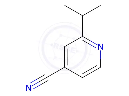 Chemical structure of 2-(isopropyl)isonicotinonitrile