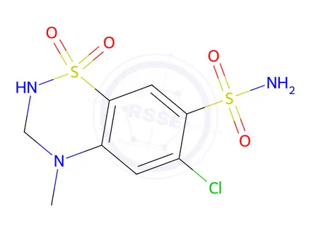 Chemical structure of Hydrochlorothiazide Impurity 60