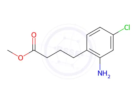 Chemical structure of Methyl 4-(2-amino-4-chlorophenyl)butanoate