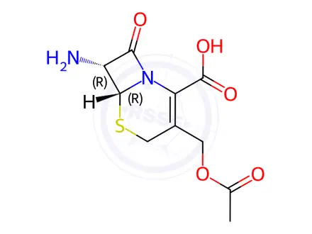 Chemical structure of Cefazolin Impurity EP-H