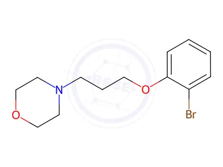 Chemical structure of 4-(3-(2-Bromophenoxy)propyl)morpholine