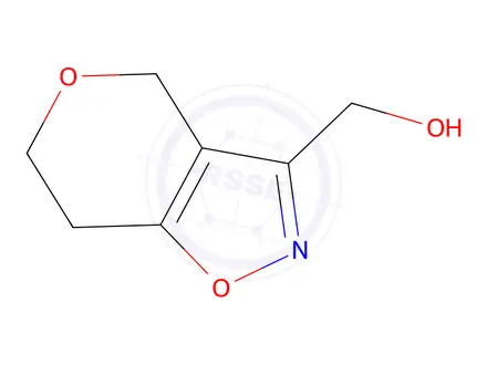 Chemical structure of {4H,6H,7H-pyrano[3,4-d][1,2]oxazol-3-yl}methanol