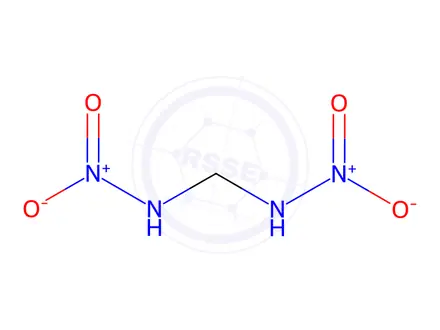 Chemical structure of Methylenedinitramine