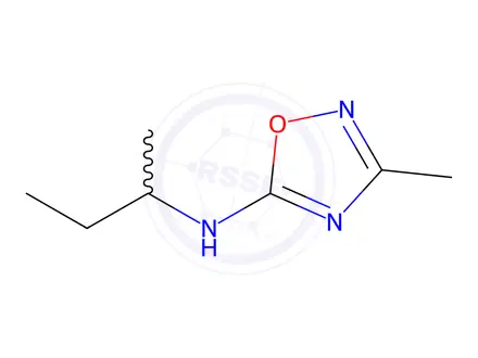Chemical structure of n-(Sec-butyl)-3-methyl-1,2,4-oxadiazol-5-amine