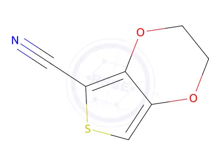 Chemical structure of 2H,3H-thieno[3,4-b][1,4]dioxine-5-carbonitrile