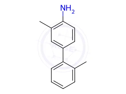 Chemical structure of 4-Amino-3,2'-dimethylbiphenyl