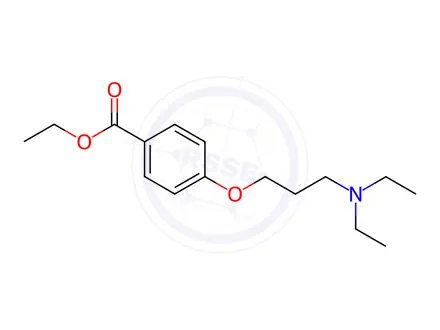 Chemical structure of Ethyl 4-[3-(diethylamino)propoxy]benzoate