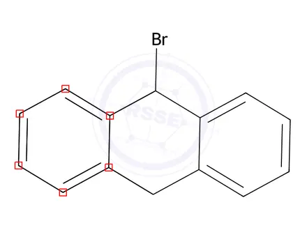 Chemical structure of 9-Bromotriptycene