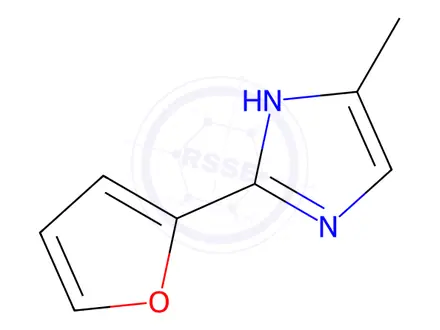 Chemical structure of 2-FURAN-2-YL-4-METHYL-1H-IMIDAZOLE