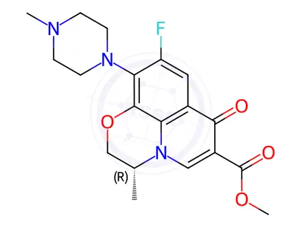 Chemical structure of Levofloxacin Impurity 21 (1268719-66-9)