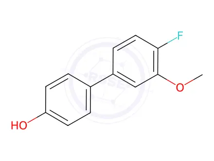 Chemical structure of 4-(4-Fluoro-3-methoxyphenyl)phenol
