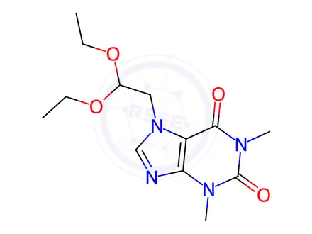Chemical structure of Doxofylline Impurity 84