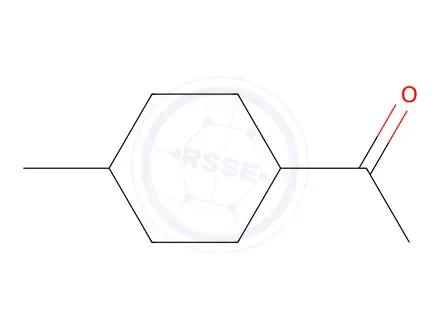 Chemical structure of 1-(trans-4-Methylcyclohexyl)-ethanone