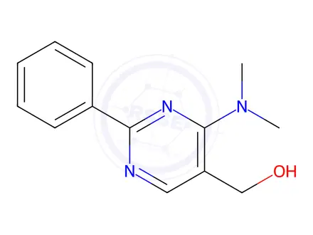 Chemical structure of (4-(Dimethylamino)-2-phenylpyrimidin-5-yl)methanol