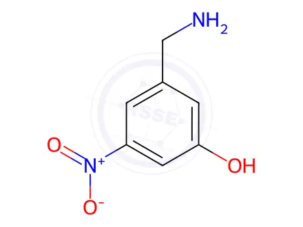 Chemical structure of 3-(Aminomethyl)-5-nitrophenol