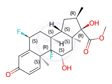Chemical structure of Flumethasone Impurity 37