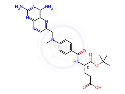 Chemical structure of Methotrexate Impurity 158