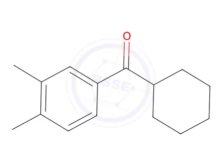 Chemical structure of Cyclohexyl 3,4-dimethylphenyl ketone