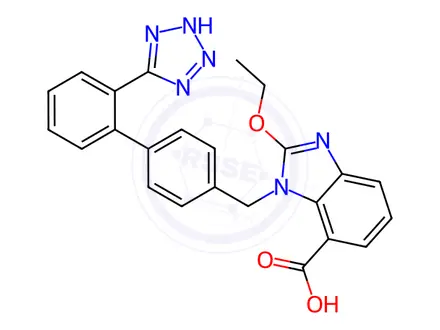 Chemical structure of Candesartan Cilexetil EP Impurity G