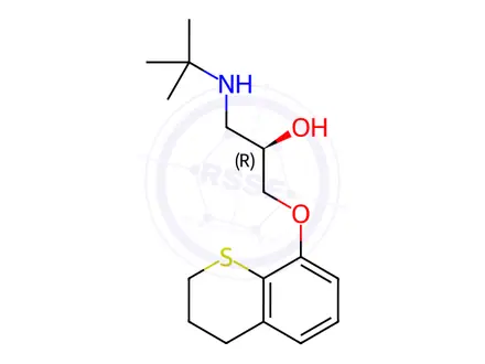 Chemical structure of Tertatolol Impurity 1
