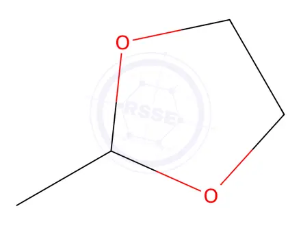 Chemical structure of 2-Methyl-1,3-dioxolane