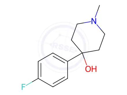 Chemical structure of Paroxetine 4-Hydroxy Piperidine Impurity