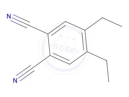 Chemical structure of 4,5-Diethylphthalonitrile