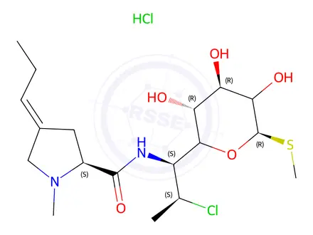 Chemical structure of Clindamycin Impurity 36(Mixture of Z and E Isomers)