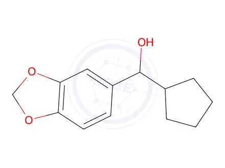 Chemical structure of (1,3-Dioxaindan-5-yl)(cyclopentyl)methanol