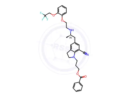 Chemical structure of Silodosin Impurity 105
