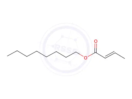 Chemical structure of OCTYL-CROTONATE