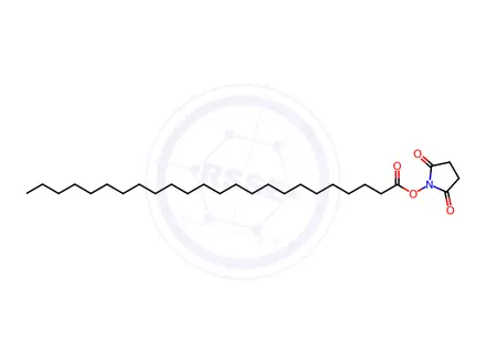 Chemical structure of 1-[(1-Oxotetracosyl)oxy]-2,5-pyrrolidinedione