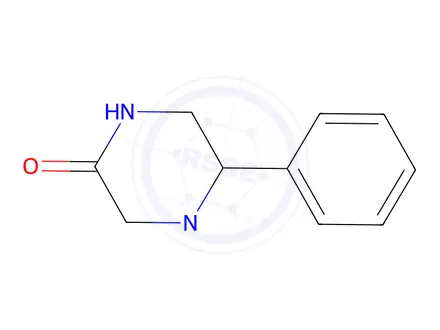 Chemical structure of Piperazinone, 4-methyl-5-phenyl-(9CI)