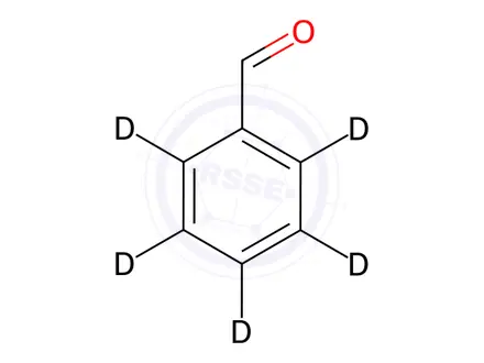 Chemical structure of Benzaldehyde-d5