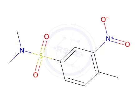 Chemical structure of N,N,4-Trimethyl-3-nitrobenzenesulfonamide