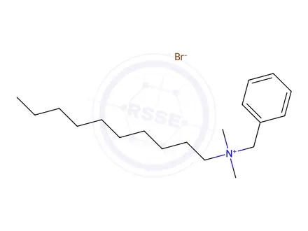 Chemical structure of N,N-Dimethyl Decyl Benzyl Ammonium Bromide