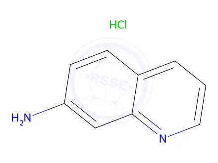 Chemical structure of 7-Aminoquinoline Hydrochloride